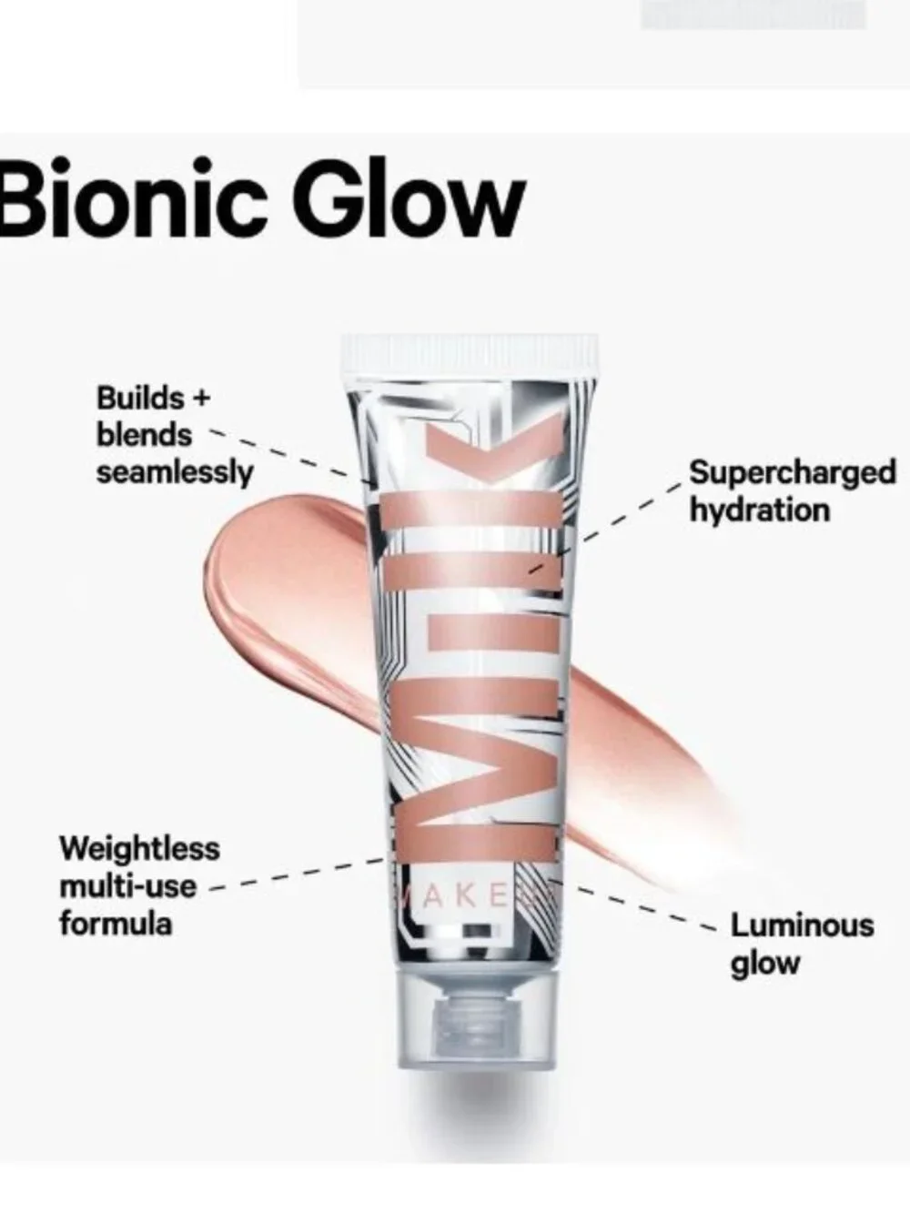 MILK Bionic Glow Liquid Illuminator-Reality-Luminous Bronze-NIB